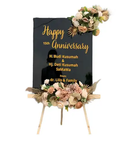 Papan Bunga Akrilik kebonpedes