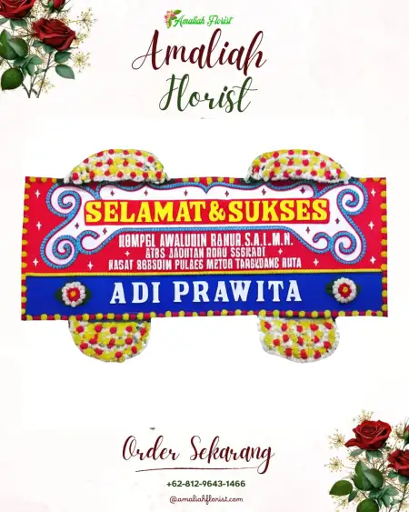 Papan Bunga Ucapan Selamat kebonpedes